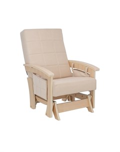 Кресло качалка глайдер нордик бежевый 73x100x90 см Milli