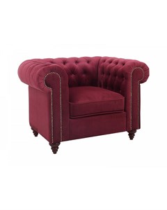 Кресло chester classic красный 107x75x80 см Ogogo