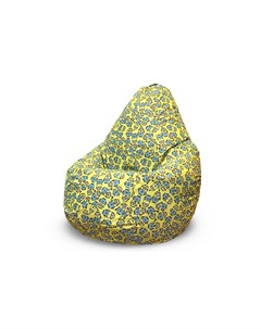 Кресло мешок minions желтый 85x120x85 см Van poof