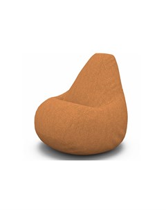 Кресло мешок cooper оранжевый 85x120x85 см Van poof
