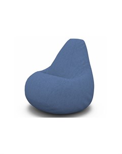 Кресло мешок cooper синий 85x120x85 см Van poof