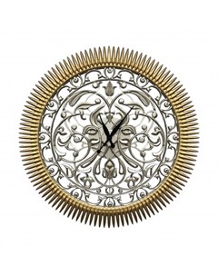 Настенные часы flores серебристый Inshape