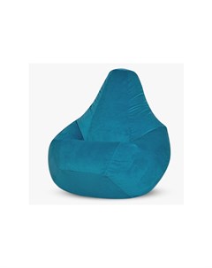 Кресло мешок spaik голубой 85x120x85 см Van poof
