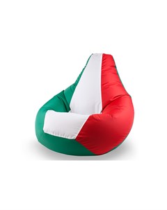 Кресло мешок italiano xl зеленый 85x120x85 см Van poof