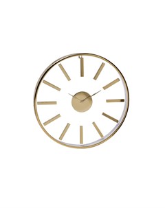 Часы настенные круглые золотой 76x76 см Garda decor