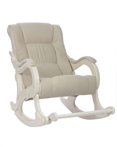 Кресло качалка mango серый 69x96x138 см Комфорт