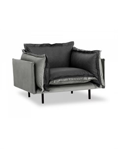 Кресло barcelona серый 82x117x110 см Ogogo