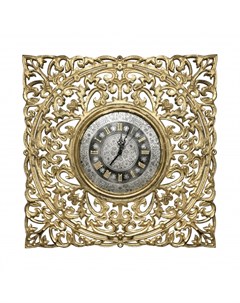 Часы настенные vintage золотой 90x90 см Inshape