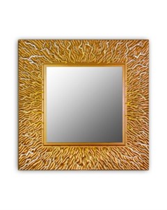 Зеркало настенное coral qu бронзовый 90x90 см Inshape