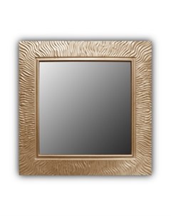 Зеркало настенное fashion wave qu золотой Inshape