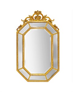 Настенное зеркало кармина золотой 60x100x4 см Object desire