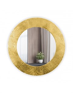 Зеркало настенное fashion mark золотой Inshape