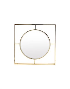 Зеркало золотой 80x80 см Garda decor