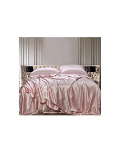 Комплект постельного белья 2 спальный silk pink розовый 43x10x32 см Elhomme