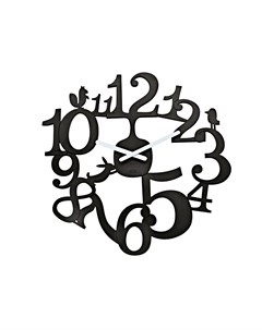 Часы настенные pip koziol черный 2 см Koziol