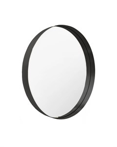 Зеркало настенное круглое 70 см черный 70 0x70 0x3 0 см Ifdecor