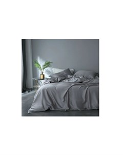 Комплект постельного белья 1 5 спальный gently grey серый 43x10x32 см Elhomme