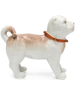 Статуэтка собака белый 5 0x12 0x15 0 см Гласар