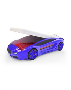 Кровать машина карлсон roadster ауди с подъемным механизмом синий 105x49x174 см Magic cars