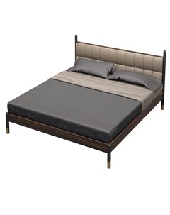 Кровать benissa коричневый 169x111x213 см Mod interiors