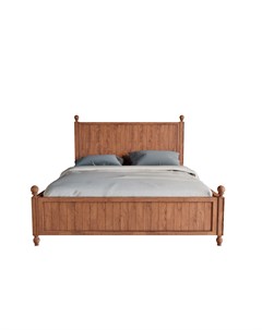 Кровать palermo natural коричневый 161x121x209 см Etg-home