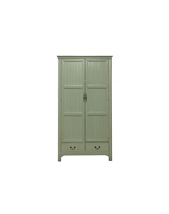 Шкаф olivia зеленый 118x220x60 см Etg-home