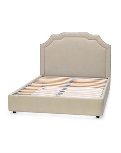 Мягкая кровать lance бежевый 190x130x212 см Myfurnish