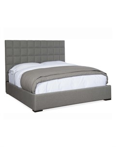 Мягкая кровать pharrell серый 170x158x215 см Myfurnish