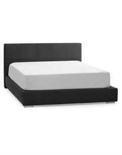 Мягкая кровать acer 180 200 серый 196 0x100x212 см Myfurnish