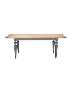 Обеденный стол betty beech серый 160 0x76 0x90 0 см Wood master