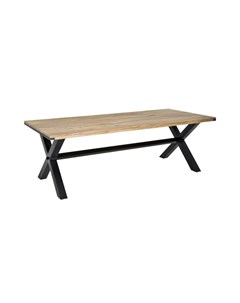 Обеденный стол tisch brooklyn бежевый 220 0x75 0x100 0 см Wood master
