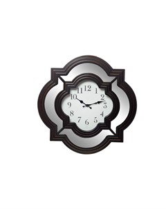 Часы настенные черный 50x50x6 см Garda decor