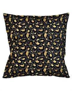Интерьерная подушка леопард ночь мультиколор 45x45 см Object desire