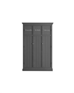 Шкаф palermo серый 125x195 см Etg-home