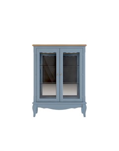 Шкаф двухстворчатый leontina голубой 80 0x106 0x37 0 см Etg-home