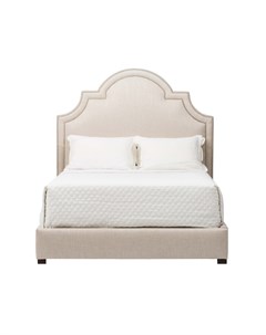 Мягкая кровать haute art бежевый 150x140x215 см Myfurnish