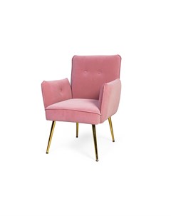 Кресло nelda розовый 63x83x62 см Desondo