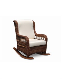 Кресло качалка ebony коричневый 67x103x103 см Skyline