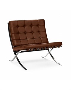 Кресло barcelona коричневый 75x82x83 см Bradexhome
