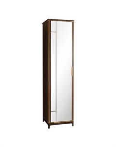Шкаф однодверный модерн гладстоун коричневый 60x230x45 см R-home