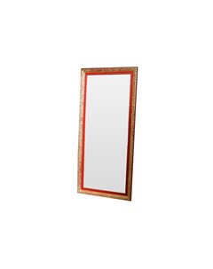 Напольное зеркало бурлеск красный 90 0x200 0x6 0 см Bountyhome