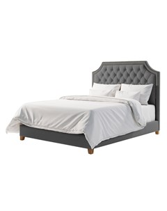 Кровать montana queen size серый 175x140x222 см Gramercy