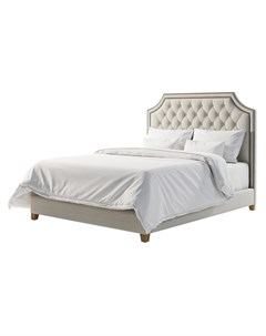 Кровать montana queen size бежевый 175x140x222 см Gramercy