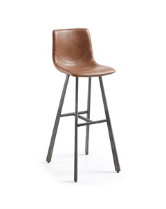 Барный стул trac коричневый 43x116x51 см La forma