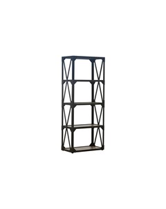 Стеллаж tower bookshelf коричневый 82x200x43 см Gramercy