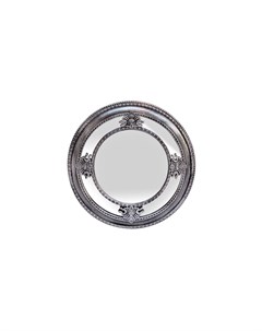 Зеркало круглое в серебристой раме серебристый 5 см Garda decor