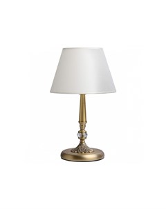 Настольная лампа декоративная аврора бежевый 45 см Mw-light