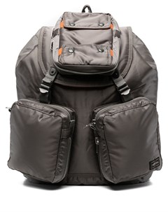 Рюкзак с карманами и нашивкой логотипом Porter-yoshida & co