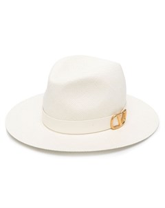 Шляпа федора с логотипом VLogo Valentino