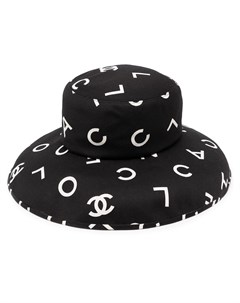 Шляпа с логотипом Chanel pre-owned